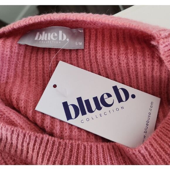 blue b. Collection Pink Sequin Knit Skirt Set SIZE S/M - Picture 6 of 8